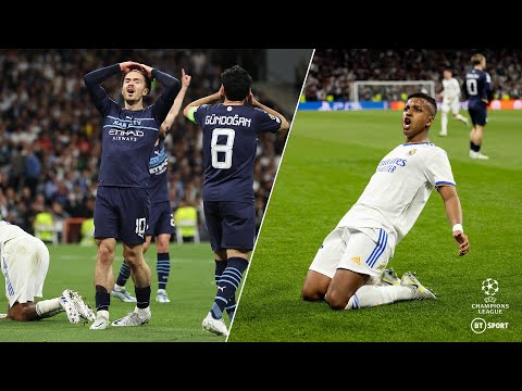Mendy's goal line clearance to Rodrygo's double! A crazy 6 minutes between Real Madrid and Man City
