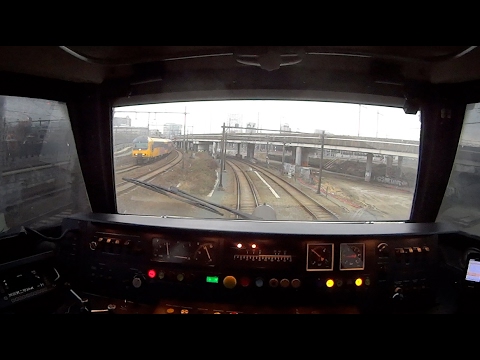 Train Driver's POV icm Amersfoort Schothorst - Utrecht 2017