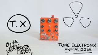 Video thumbnail for PoP Raws | T.X Tone Electronix Animalizzer into high gain! | Apocalyptic fuzz pedal tones by Pair of Pandas