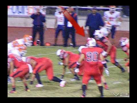Harlingen Cardinals DE #90 Domingo Rincon - 2009 Highlight Video ( Part 1of2 )