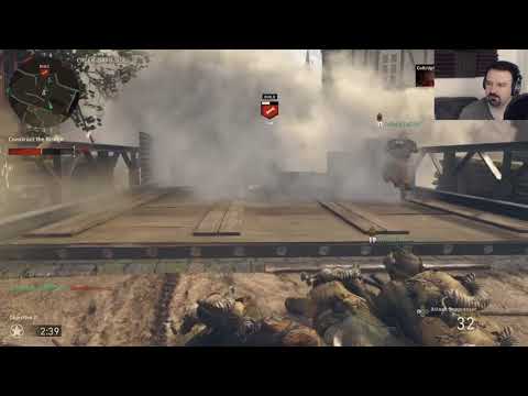 Call of Duty: WW II Private Beta gameplay pt42 - The Bridge From Hell