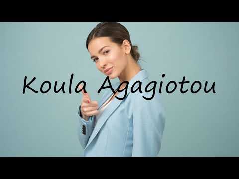 How to pronounce Koula Agagiotou in English?
