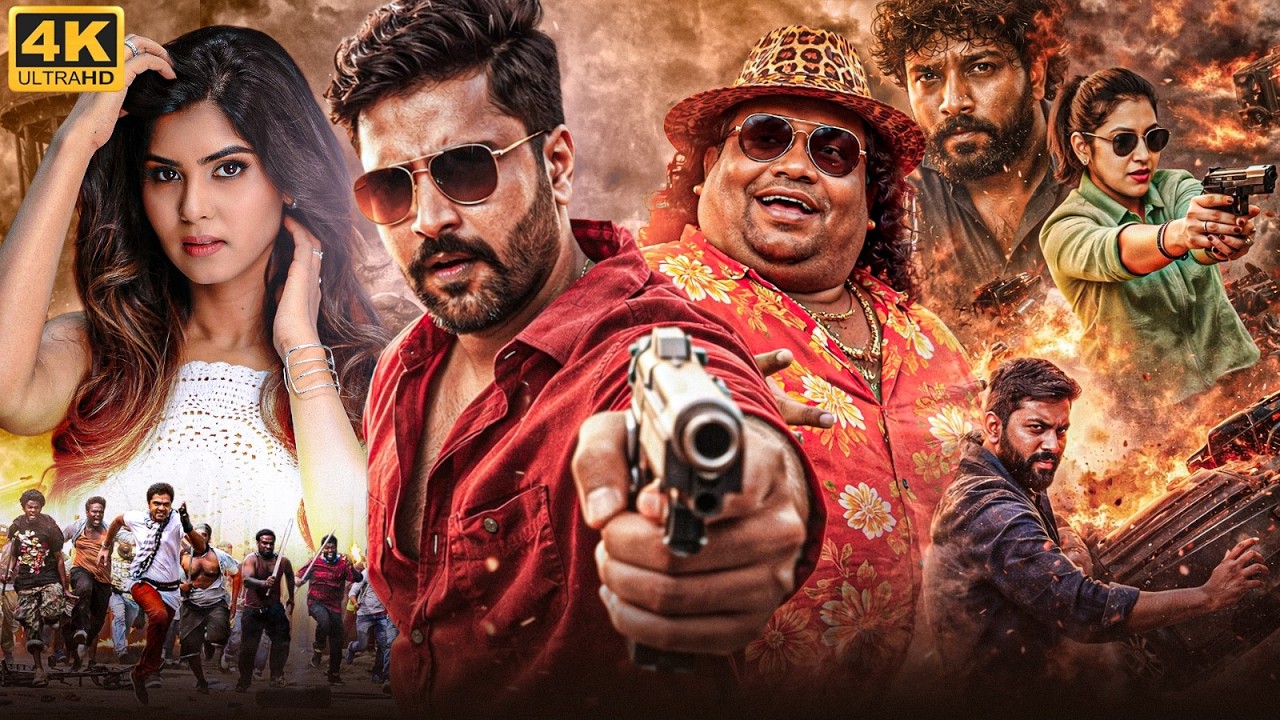 Superhit South Hindi Dubbed Full Action Comedy Movies | Parthiban, Chandran, Yogi Babu, Upasana Roy