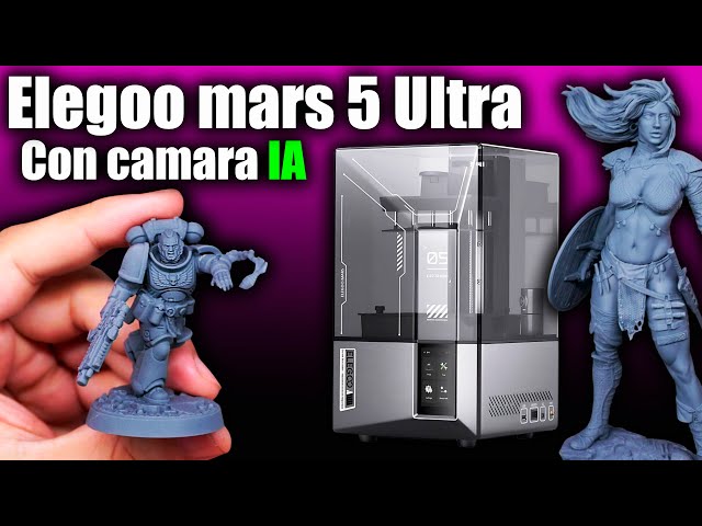 Vídeo relacionado con Chitu Systems Pantalla LCD para ELEGOO Mars 5 Ultra Reemplazo de pantalla de impresora 3D, LCD monocromo 9K de 6,8 pulgadas con resolución 8520x4320.