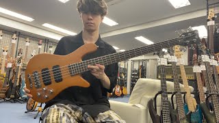 Video thumbnail for Warwick / RockBass Streamer Standard 5st TS HV【Test Play】 by Bass Sound Maniac