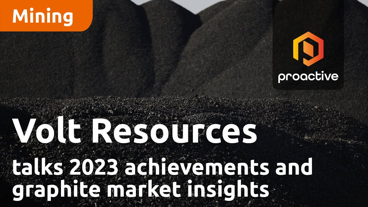 Volt Resources CEO talks 2023 Achievements and Graphite Market Insights for Explosive Growth in 2024
