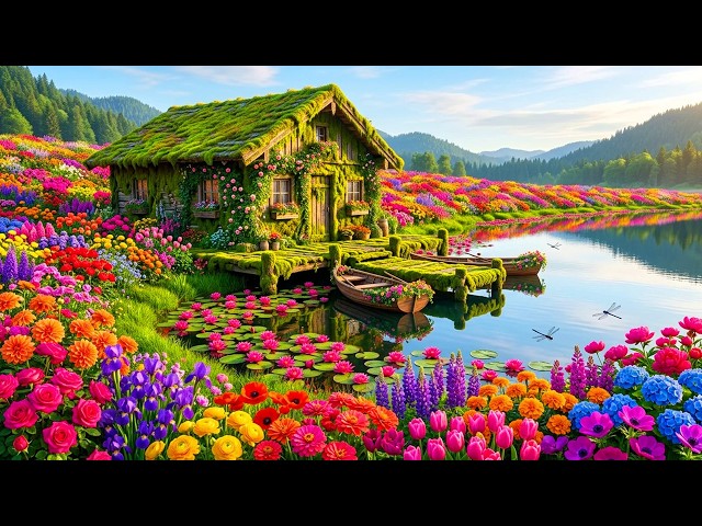 (No Ads) Spring Bloom - Music Therapy 🌿 Soothes the Nervous System and Refreshes the Soul, Relaxing