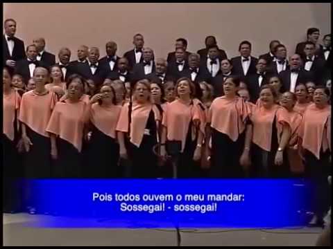 HINO 578 Harpa Cristã - Sossegai - Coral AD Belém