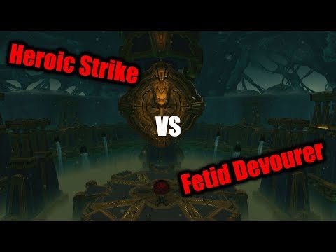 Heroic Strike vs Mythic Fetid Devourer (Havoc Demon Hunter POV)