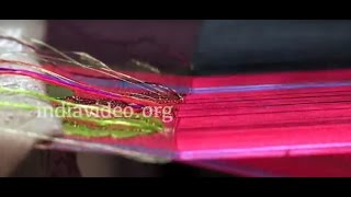 Weavers at work - Paithani Silk Saree Centre, Aurangabad 