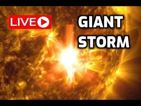 LIVE - The Solar Storm that Caused the Northern Lights