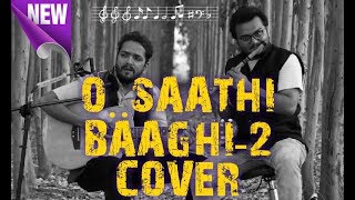 O SAATHI#BAAGHI 2#DR.BHAVIN#COVER#unplugged#atif aslam#flute#drum#lyrics eddited