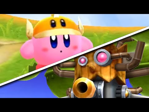 Kirby: Planet Robobot - Area 1: Patched Plains - No Damage 100% Walkthrough