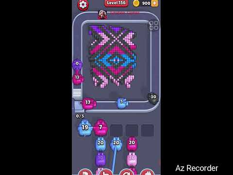 Pixel Flow Level 156 Walkthrough