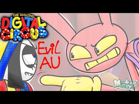 Jax & Pomni's fight but they're EVIL! - [The Amazing Digital Circus Animatic Concept]
