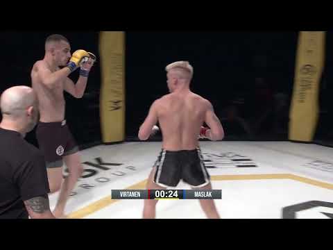 Maslak v Virtanen - 155lbs Amateur MMA Contest #cwse30