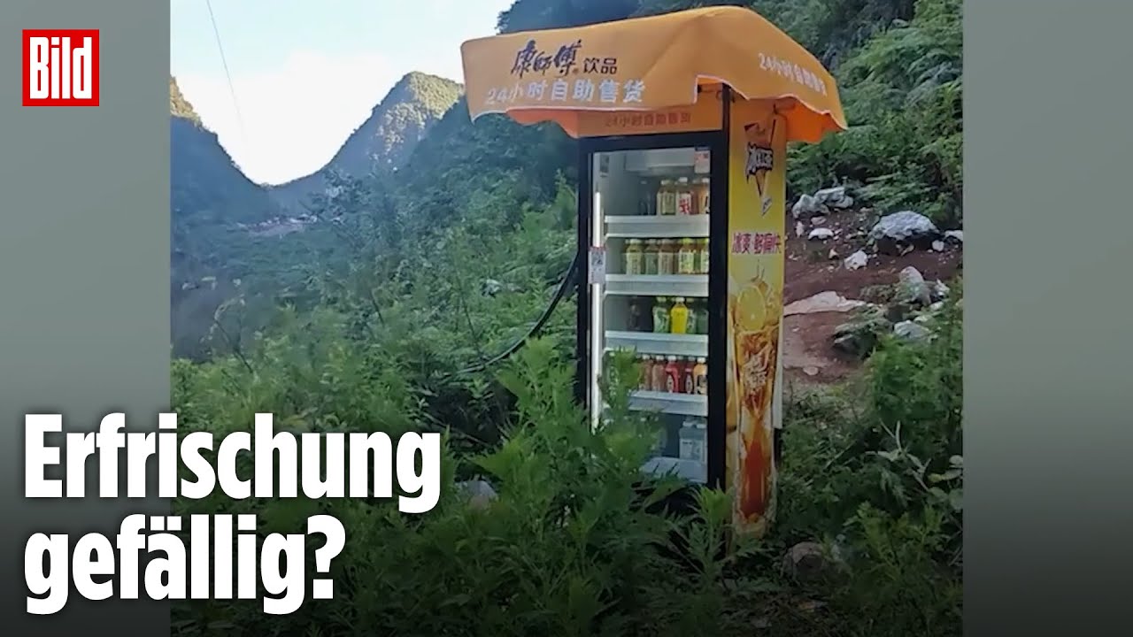 Guizhou, China: Kuriose Bergquelle mitten im Nirgendwo