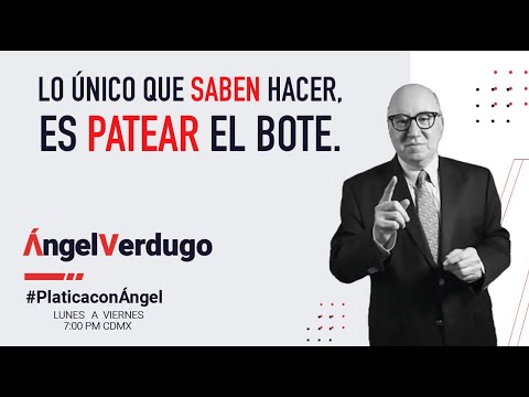 Lo único que saben hacer, es patear el bote. 22/7/25