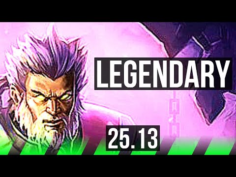 GRAVES vs SHACO (JGL) | Legendary | VN Challenger | 25.13