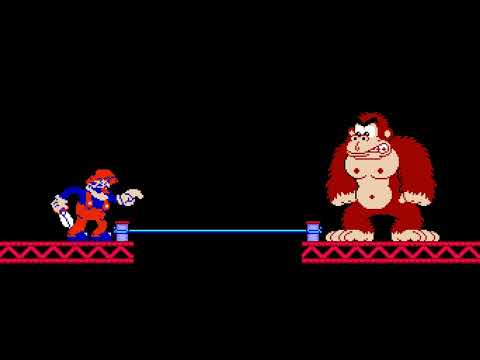"Take one step on that rope and I'll cut it!" | Mario Vs. Donkey Kong | 8-bit Animation
