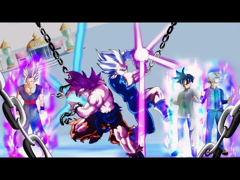 MILLÓN DE AÑOS EN LA HABITACIÓN DEL TIEMPO | GOKU Y LOS SAIYAJINES ENCERRADOS | PELÍCULA  2024