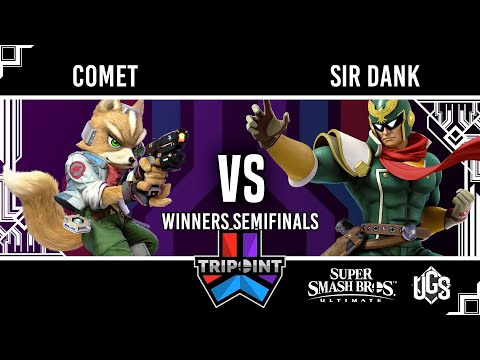 Tripoint Smash 185  -  Winners Semifinals  -  Comet(Fox) Vs. Sir Dank(Captain Falcon)
