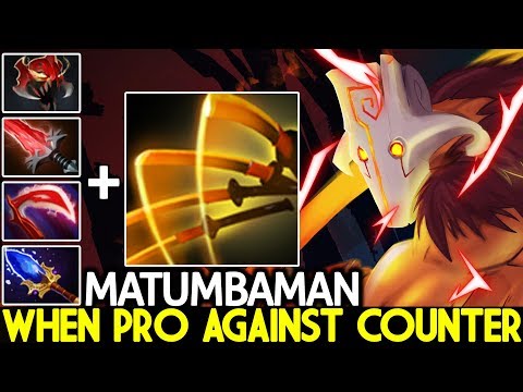 MATUMBAMAN [Juggernaut] When Pro against Counter Timbersaw Mid 7.24 Dota 2