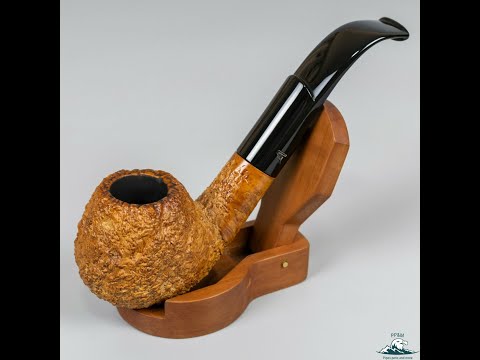 Handmade Ascorti Business KS Rusticated Full Bent Brandy Saddle Stem 9mm