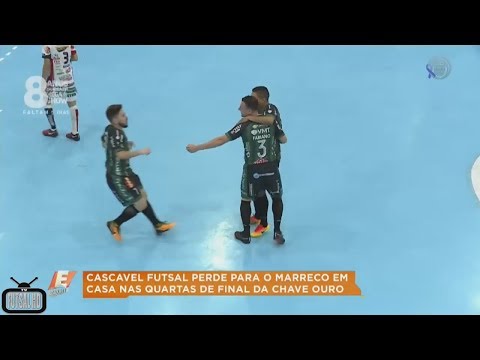 Quartas de Final | Gols Cascavel X Marreco | Jogo de Ida | Campeonato Paranaense de Futsal 2018