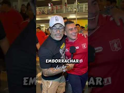 desde Pamplona norte de Santander hinchas vienen a acompañar al América #shorts