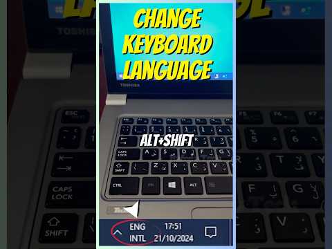 How to change Keyboard language? #shorts #keyboard #language