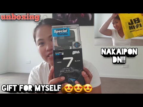 #GoPro #Hero7 #Unboxing Nakaipon, nakabili din!!/ unboxing GoPro Hero 7 black!!