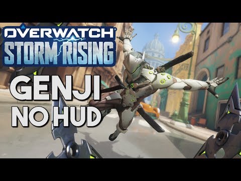 [Overwatch: Storm Rising] Genji | No HUD, Story Mode