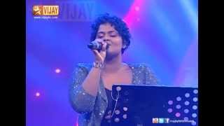 Vijay Awards - Ramya NSK sings Satru Munbu Partha