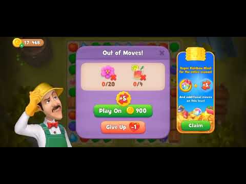 Level 736 737 738 739 740 | Gardenscapes | The Legend Pirates |