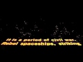 Original Star Wars Opening Crawl 20th Century FOX Fanfare