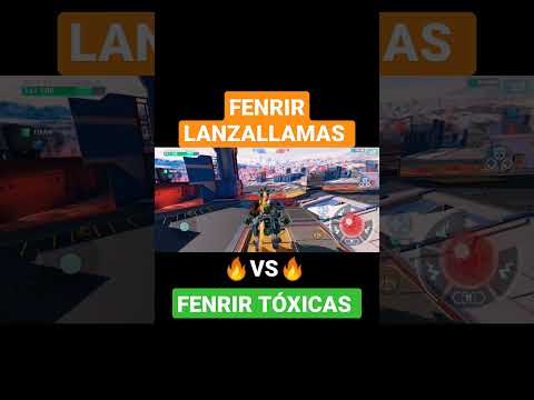 FENRIR (Ember & Igniter)🔥VS🔥FENRIR (Bane & Venom) || WAR ROBOTS #shorts