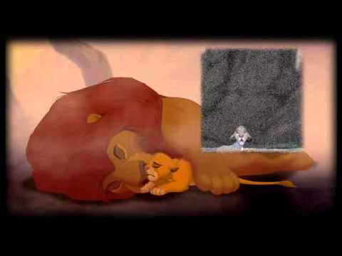 Simba and Mufasa - Rain