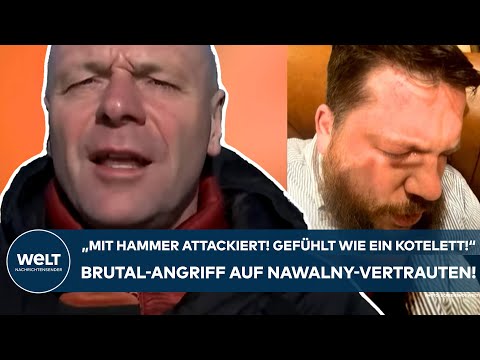 PUTINS KRIEG: "Mit Hammer attackiert! Gefühlt wie Kotelett!" Brutaler Angriff auf Nawalny-Vertrauten