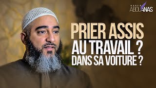 PRIER ASSIS AU TRAVAIL  DANS SA VOITURE  - NADER ABOU ANAS