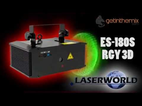 Laserworld ES-180S RGY 3D Red, Green & Yellow Laser