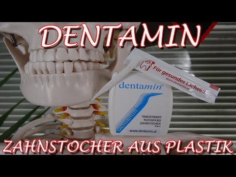 "Der ZAHNSTOCHER AUS PLASTIK VON DENTAMIN" -Die beste Alternative zu Holzzahnstocher