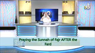 Praying Sunnah of Fajr after Fard - Sheikh Assim Al Hakeem