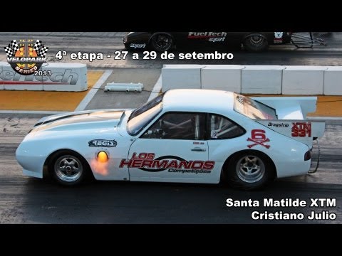 Santa Matilde 6 cil turbo XTM - Cristian Julio - 4ª etapa Velopark Series de Arrancada 2013