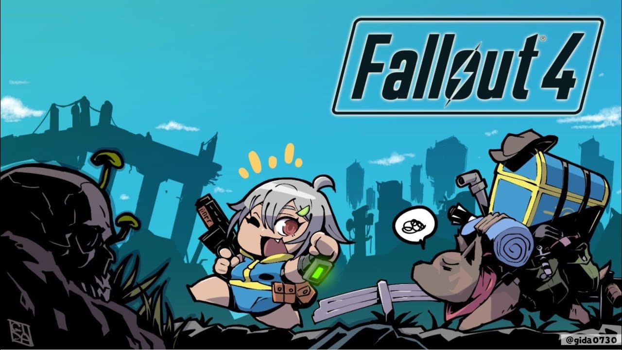 #11【Fallout 4/フォールアウト4】マップいろいろ埋めたり魔術博物館までいけるかな？！ 配信【葉山舞鈴/にじさんじ】