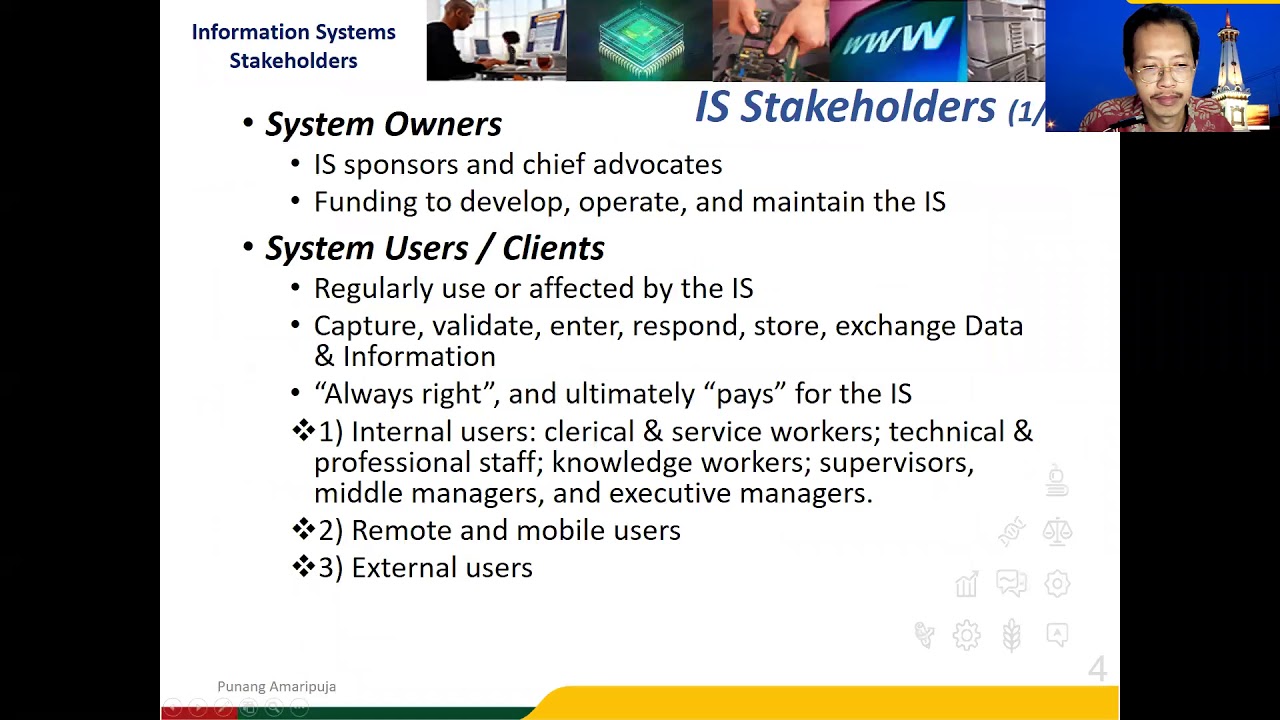 Information Systems Stakeholders (Part 1)
