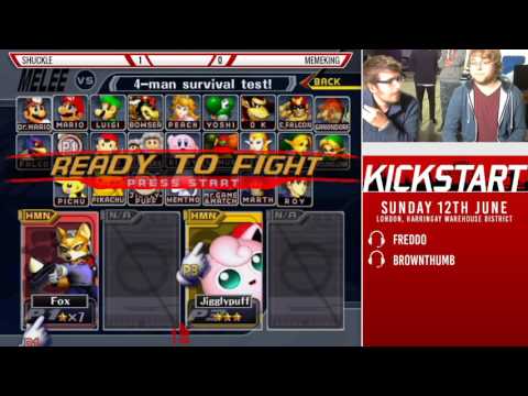 Kickstart 8 Pools - Shuckle (Fox)vs Meamking (Jiggs,Fox)