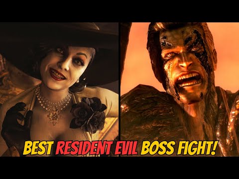 The BEST Boss Fight Of Every Resident Evil Game!