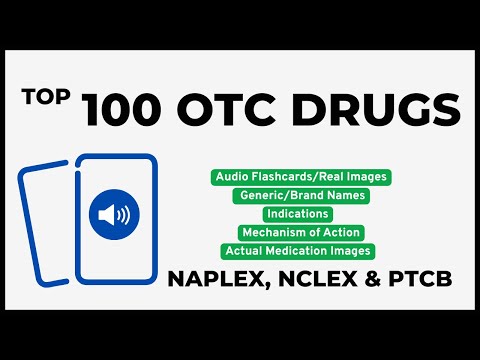 Top 100 OTC Medications Flashcards | NAPLEX, NCLEX, & PTCB Review
