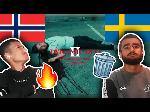 Norwegians React To Swedish Rap Reacting Til x Effe - Dynamic Duo 2 (FEAT. DIZZY)